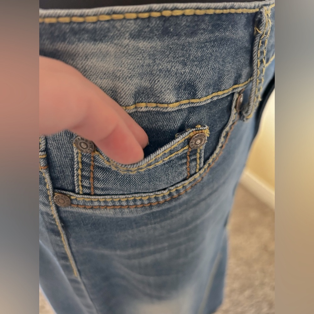 Midi Denim Skirt - Picture 7 of 9